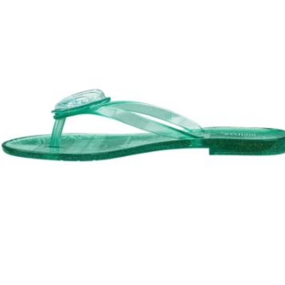 Melissa Green Shell Slippers - Picture 3 of 7